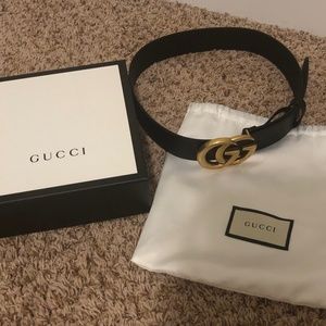 Gucci Leather belt 40mm 75cm